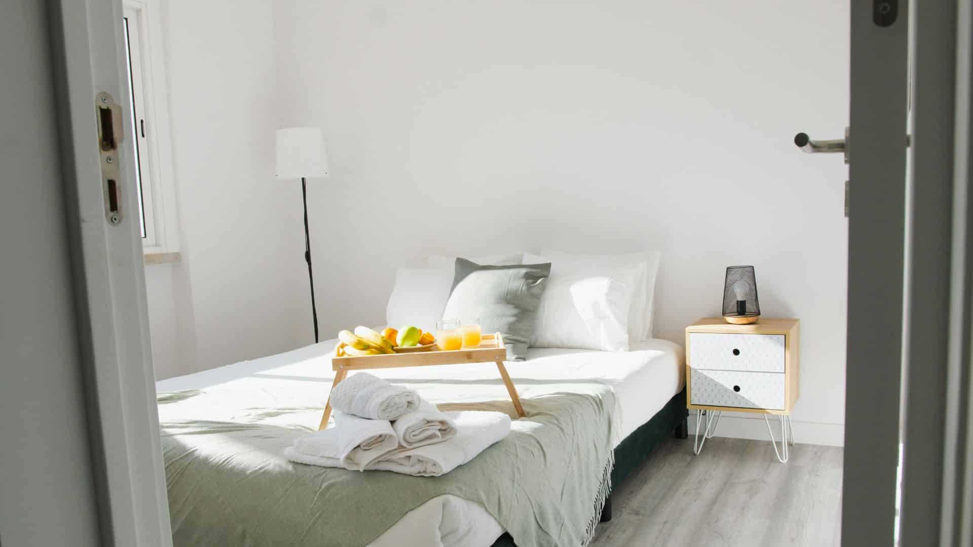 guest airbnb management bedroom